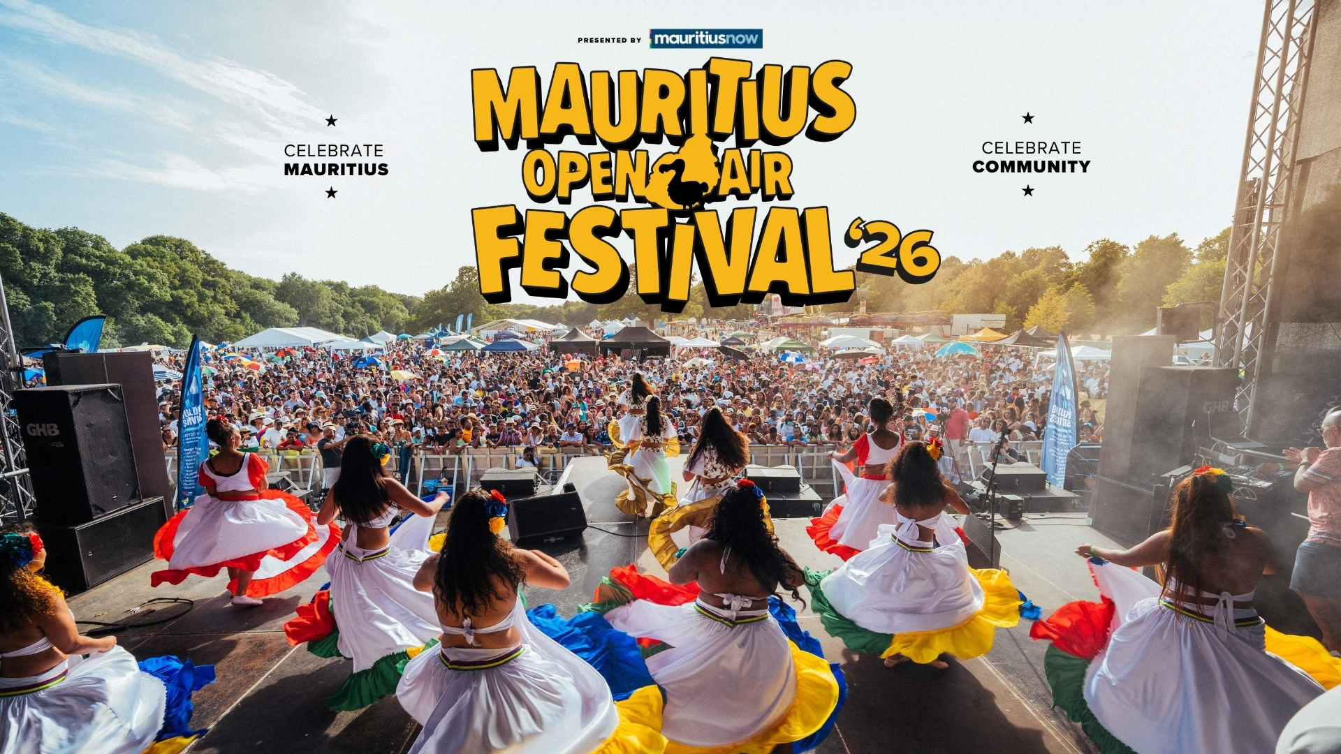 Mauritian Open Air Festival Banner